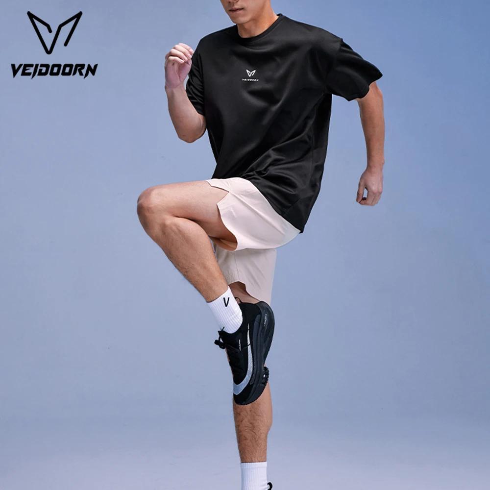 T-shirt course performance femme Veidoorn léger séchage rapide salle sport jogging extérieur