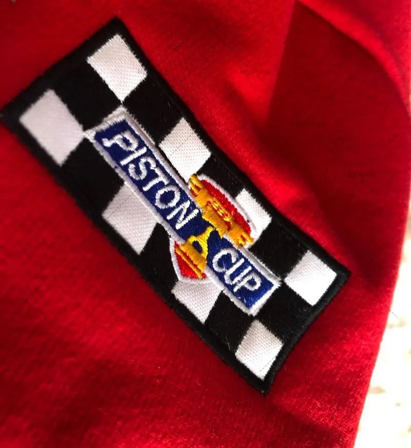 Nouvelle mode américaine lettre broderie surdimensionné rouge épissé Veste hommes Harajuku Y2K d