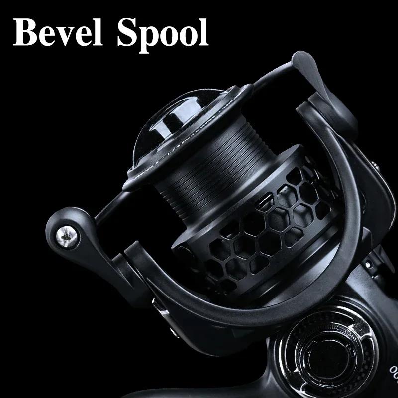 TSURINOYA – moulinet de pêche Casting longue distance NA 2000, 3000, 4000, 5000, 12kg de puissance d