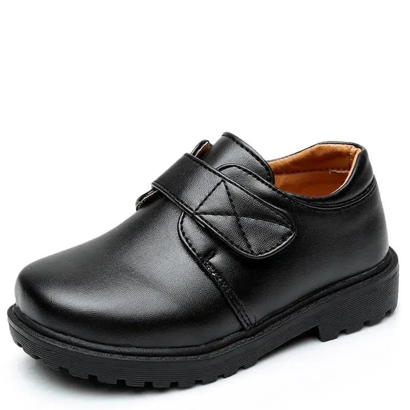 Nouveaux garçons chaussures en cuir Style britannique Performance scolaire enfants chaussures de fêt