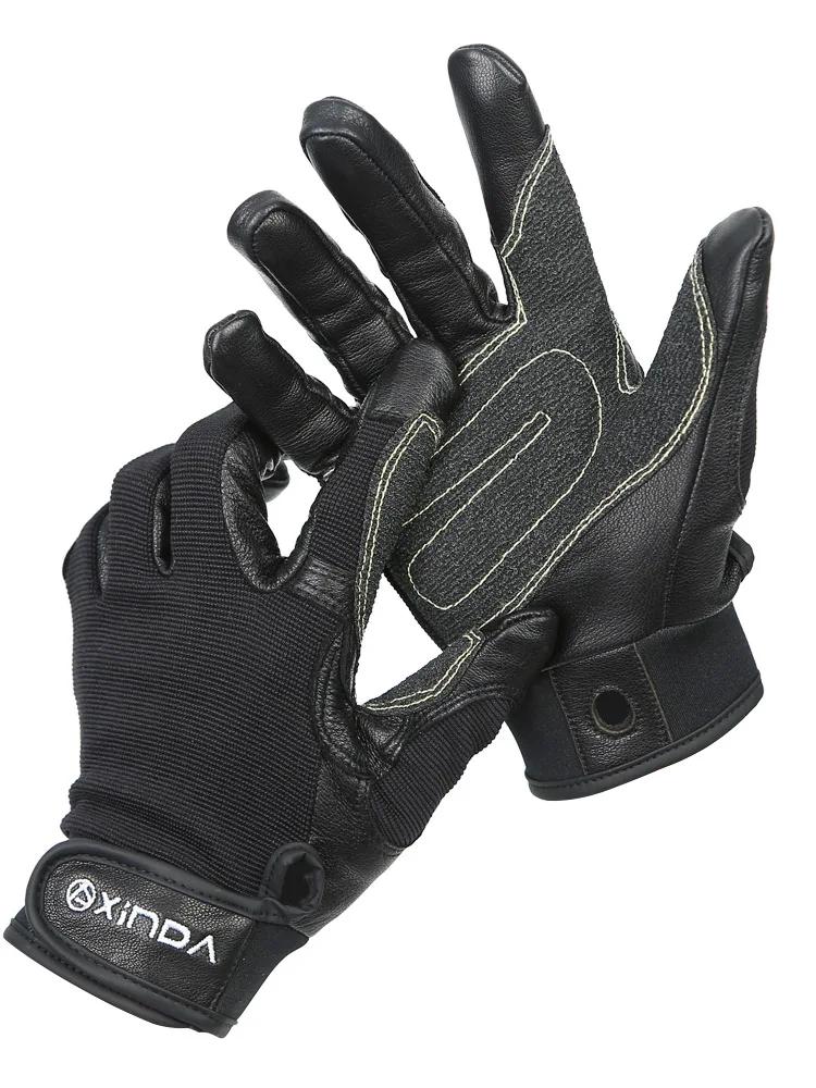 Gants de Plein Air pour Équipe de Sauvetage, Équipement Xinda SRT, de Descente, Corde d'Entraînement