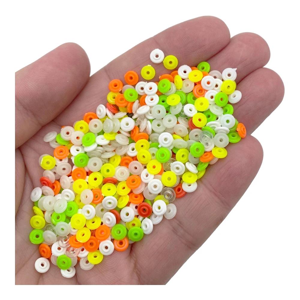 50pcs perle convexe ronde plate déflecteur perle bloc de bloc haricots Type tarte soucoupe forme Awa
