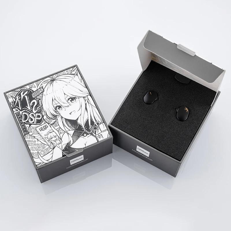 MOONDROP CHU II DSP TYPE-C écouteurs pilote dynamique haute Performance USB-C moniteurs intra-auricu