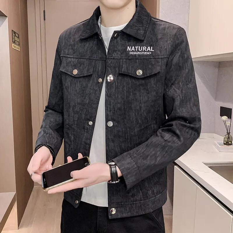 Blouson aviateur décontracté polyvalent pour hommes, vestes sociales, streetwear social, vêtements d