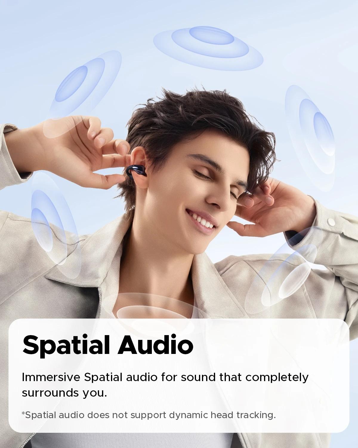 SoundPEATS-Écouteurs sans fil Bluetooth 5.4, oreillettes avec AI, ENC, connexion multipoint, IPX5