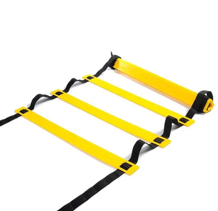 Échelles d'entraînement en nylon avec sangles, escalier agile, vitesse d'agilité, fitness, football,