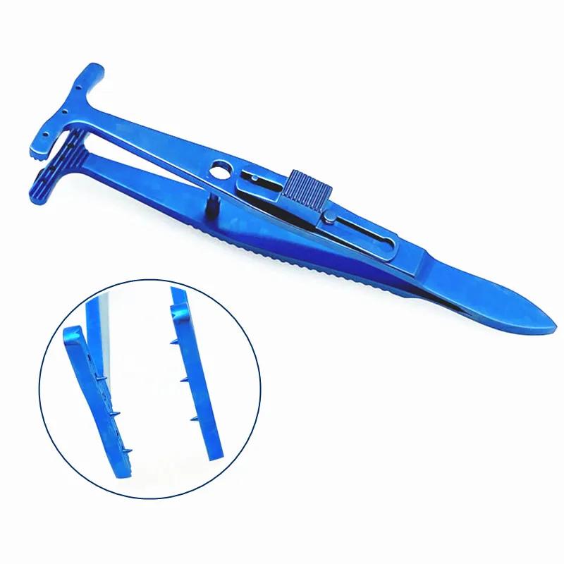 Pince à épiler réutilisable pour la propordu strabisme, en titane, générateur des yeux, instrument,