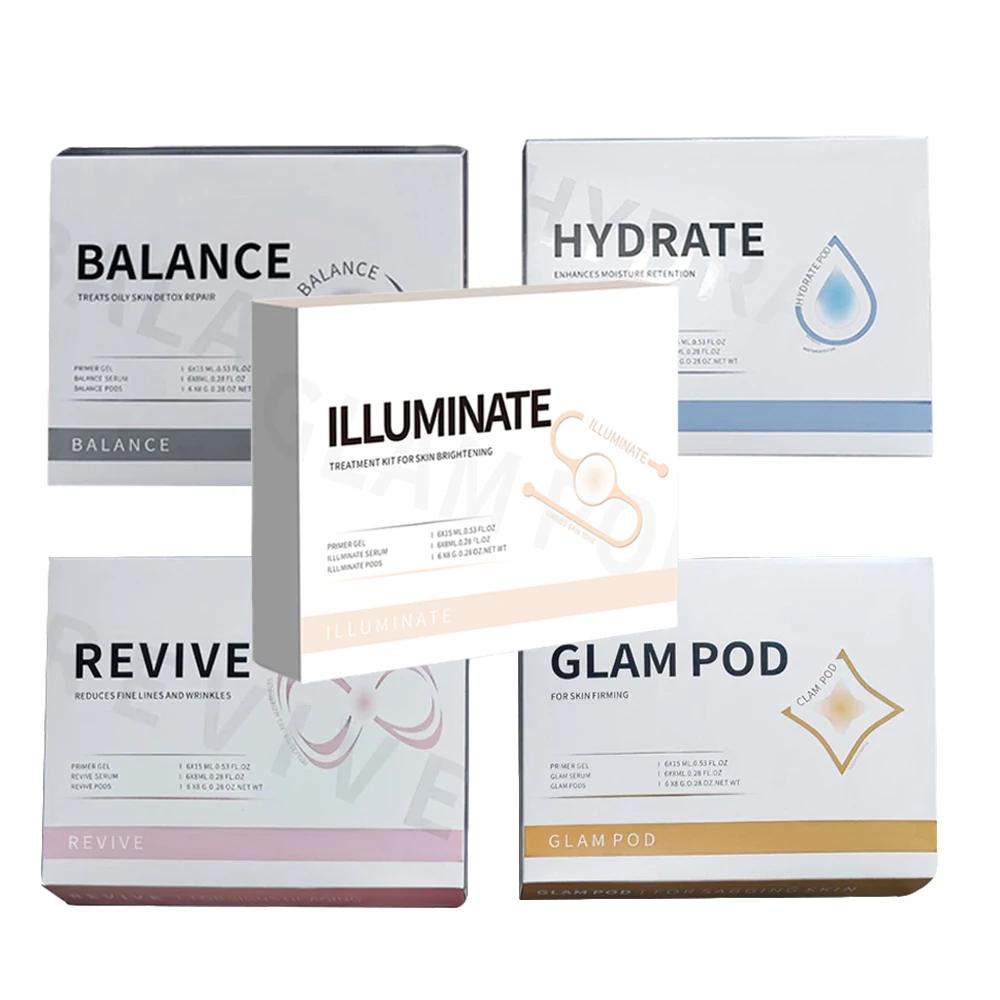 Machine à bulles d'oxygène CO2 pour le visage, 7 Types, Jet d'oxygène, Capsule de Spa, sérum, Gel, M