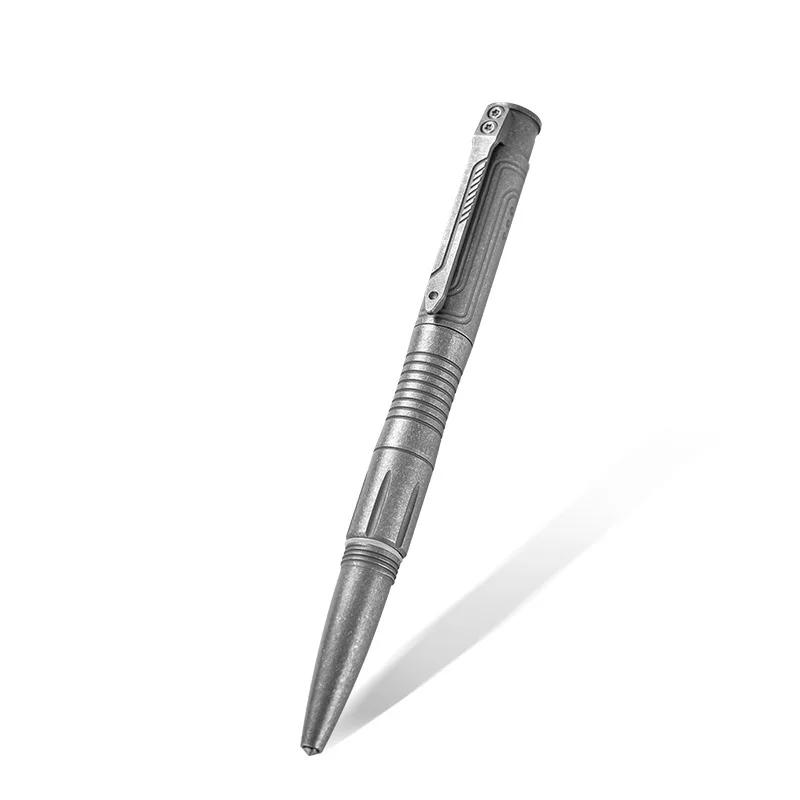 Stylo en alliage de titane EDC avec collection d'écriture, multifonctionnel, portable, extérieur, ou