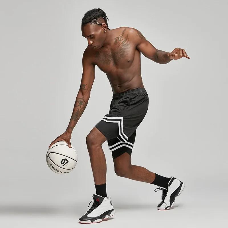 Shorts de basket-ball amples unisexe - Anti-lumière pour été, entraînement et course - Style américain