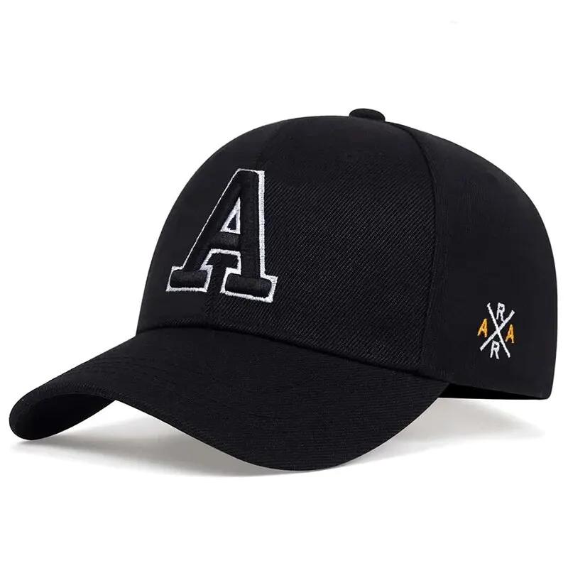 Casquettes de Baseball unisexes avec lettres latérales Ar brodées, chapeaux décontractés réglables p