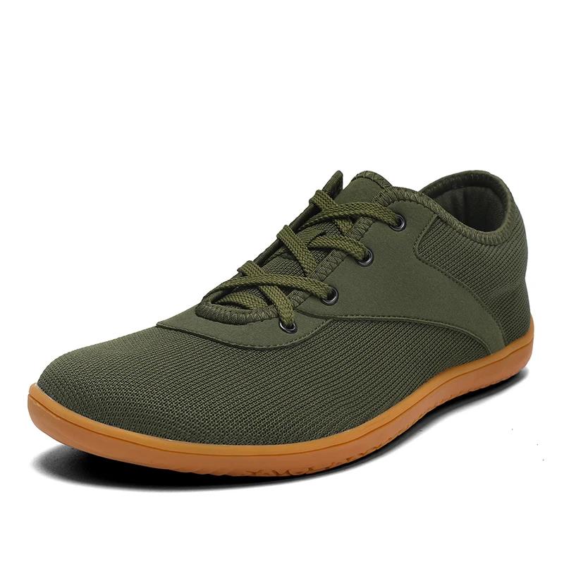 Chaussures de marche pieds nus pour hommes avec bout large et chaussures minimalistes dispersées, ad