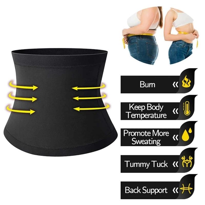 Ceinture de Fitness pour hommes et femmes, exercice d'enveloppe abdominale, Absorption de la sueur,