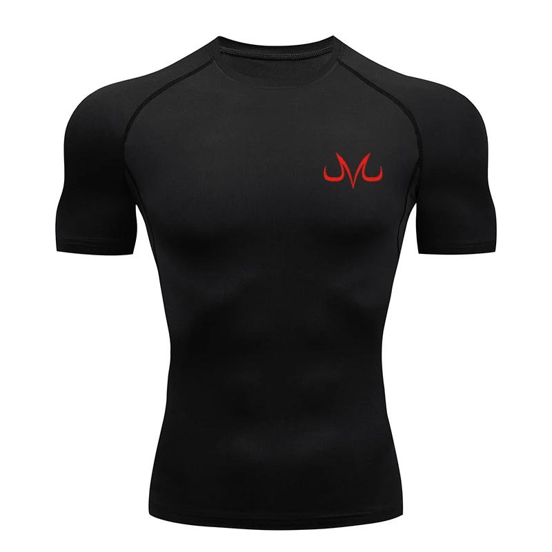 Chemises de Compression graphiques pour hommes, t-shirt d'été à manches courtes, protection contre l