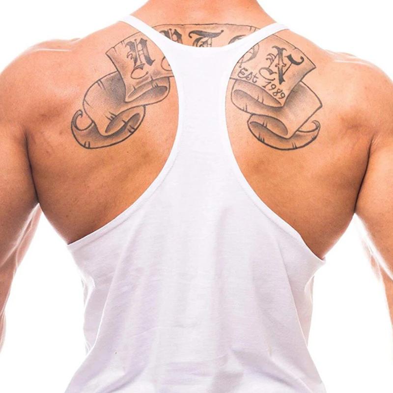Débardeur sport homme sans manches - Coton respirant pour musculation et fitness été