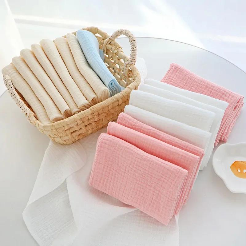 Couches pour bébé 100% coton, 10 pièce/paquet, housse en tissu lavable et réutilisable pour nouveau-