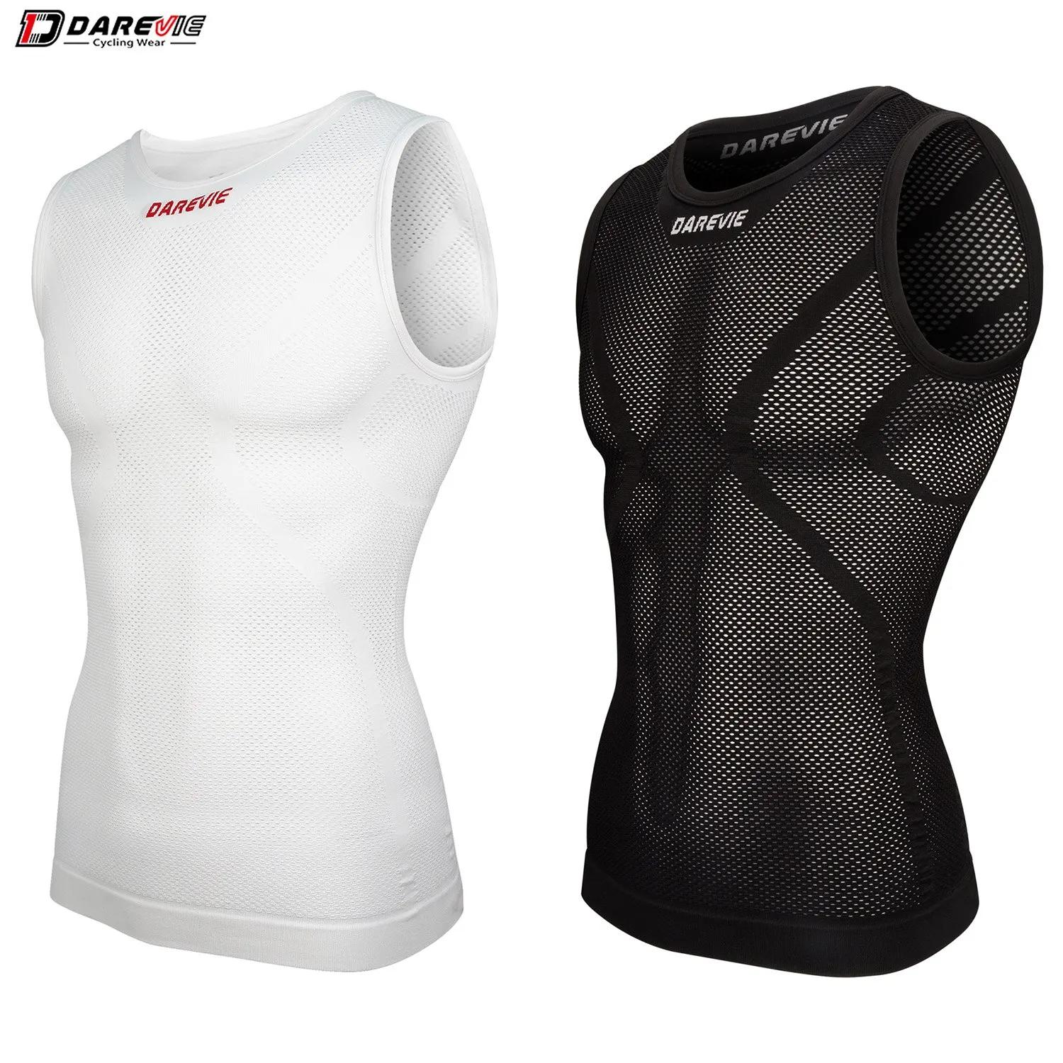 DAREVIE Cyclisme Première Couche Homme Compression Sans Couture Femmes Vélo Cyclisme Sports Intérieu