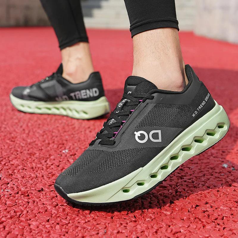 Chaussures de course de haute qualité pour hommes et femmes, baskets de marque respirantes en maille