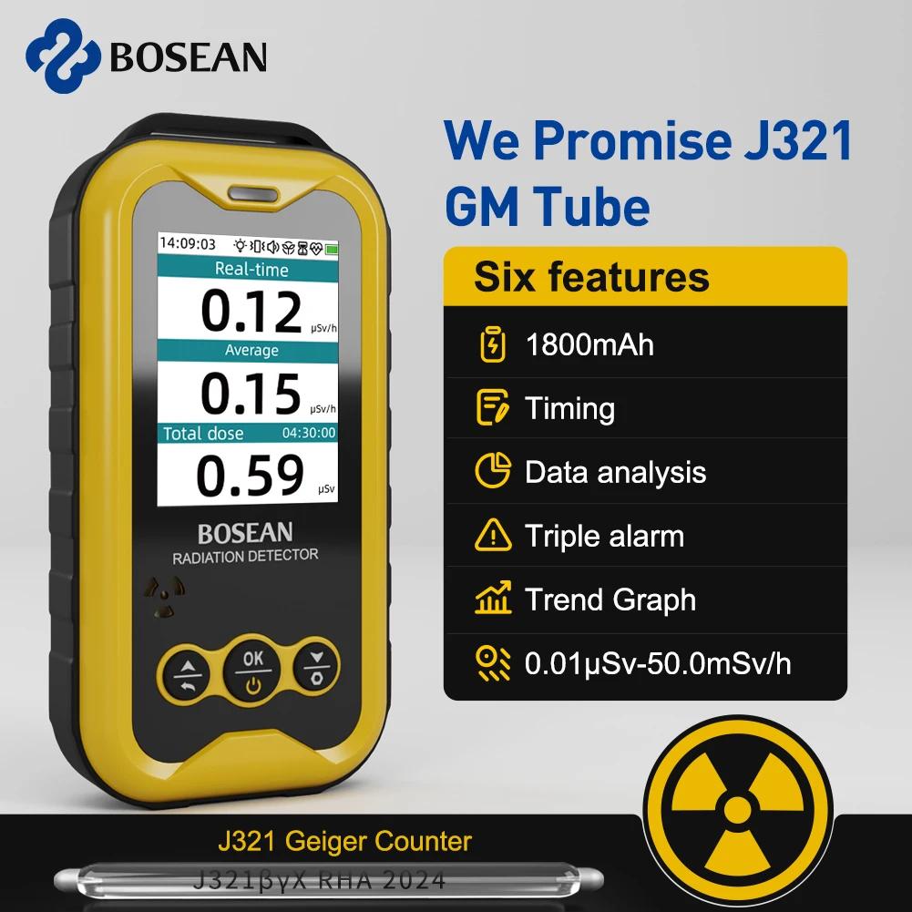 Compteur Geiger FS5000, détecteur de rayonnement nucléaire, détecteur de radioactivité bêta Gamma po