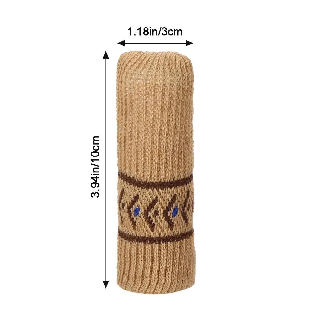 Chaussettes de pied de chaise anti-bruit épaisses, housses de protection de sol de meubles, manchons