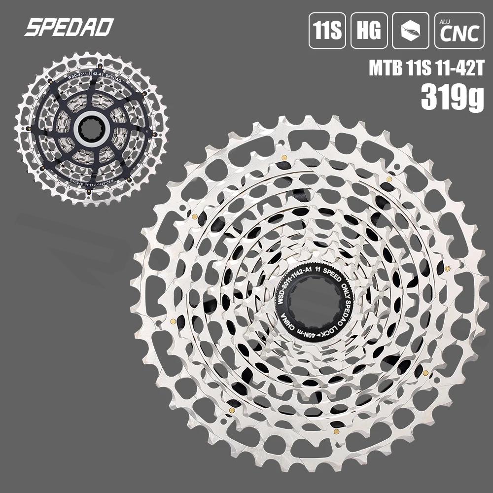 SPEDAO-Cassette de vélo SLInter, 11V 11-42T HG 11 s, livraison CNC k7 11V pour VTT GX bronchNX M8000
