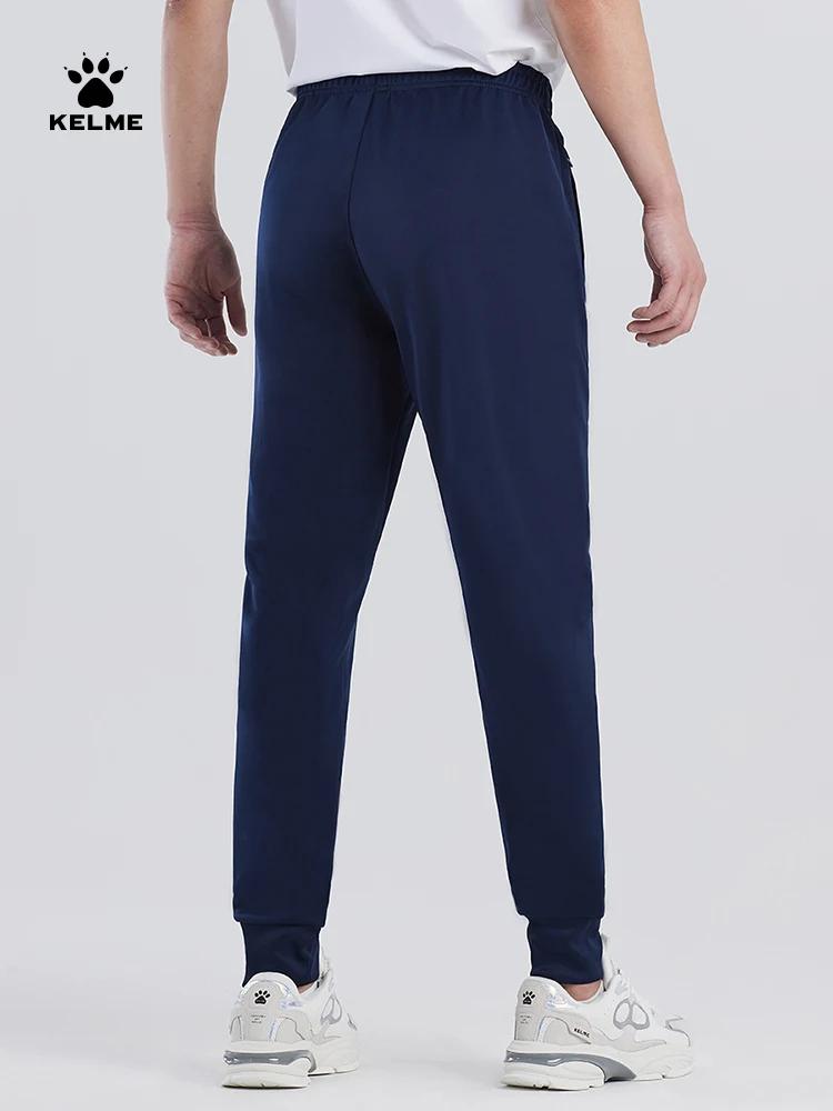 Kelme-Leggings de football pour hommes et femmes, pantalons d'entraînement sportif, pantalons de cou