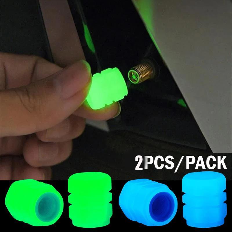 Bouchons de Valve de pneu de roue de moto, lumineux nocturne, décors pour Yamaha R7 Quad, accessoire