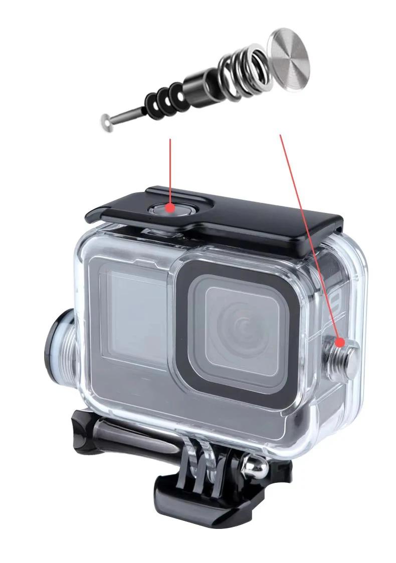 Pour Gopro 9 10 11 12 13 accessoires boîtier étanche boîtier de plongée 30M câble de chargement de m