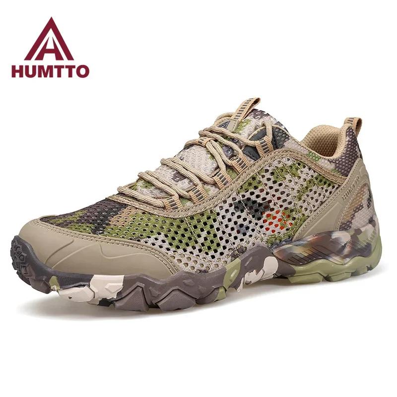 HUMTTO-Chaussures de dehors Respirantes pour Homme, Baskets d'Escalade, de Randonnée, d'Extérieur, d