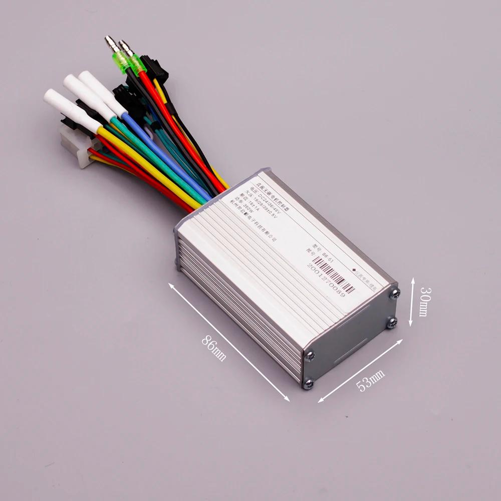 Contrôleur de vélo électrique 24/36/48V, 250/350W, étanche, écran LCD LED, sans balais