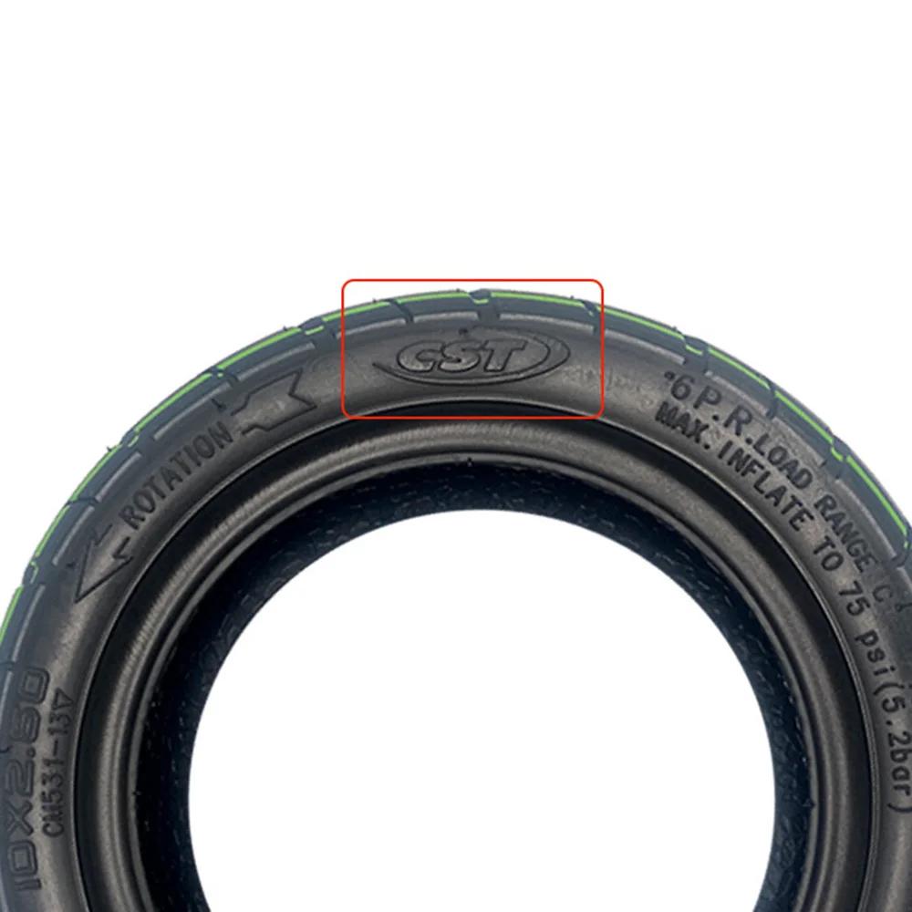 Pneu Tubeless 10x2.50 CST pneu à vide résistant à l'usure de haute qualité pour pièces de rechange d