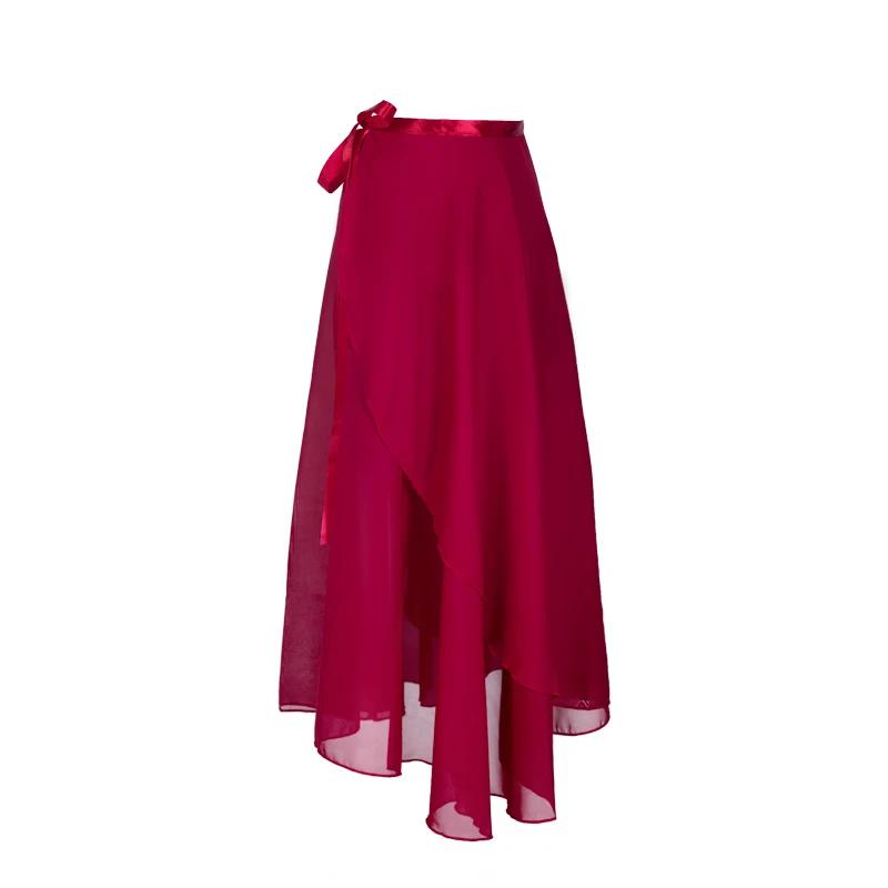 TOVEKIN adultes longues jupes de ballet en mousseline de soie femmes lyrique robe de ballet douce no