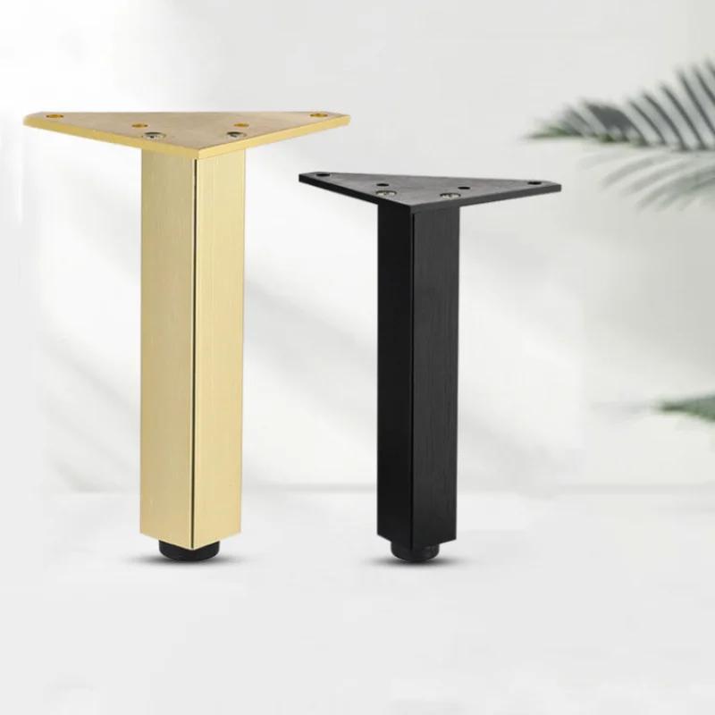4 pièces pieds de meubles réglables pied de support en métal pour Table basse armoire chaise canapé-