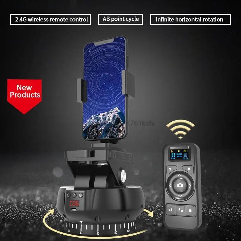 YT-1200 Auto motorisé 360o rotatif panoramique stabilisateur tête télécommande panoramique inclinais