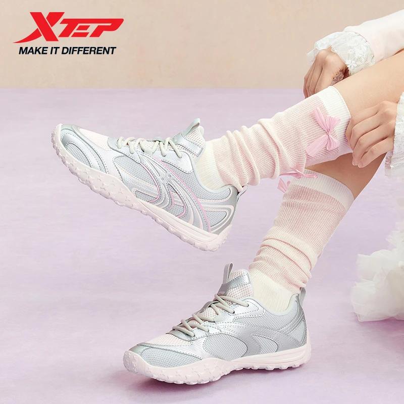 Xtep chaussures décontractées pour femmes léger Style de rue stabilité respirant Absorption des choc