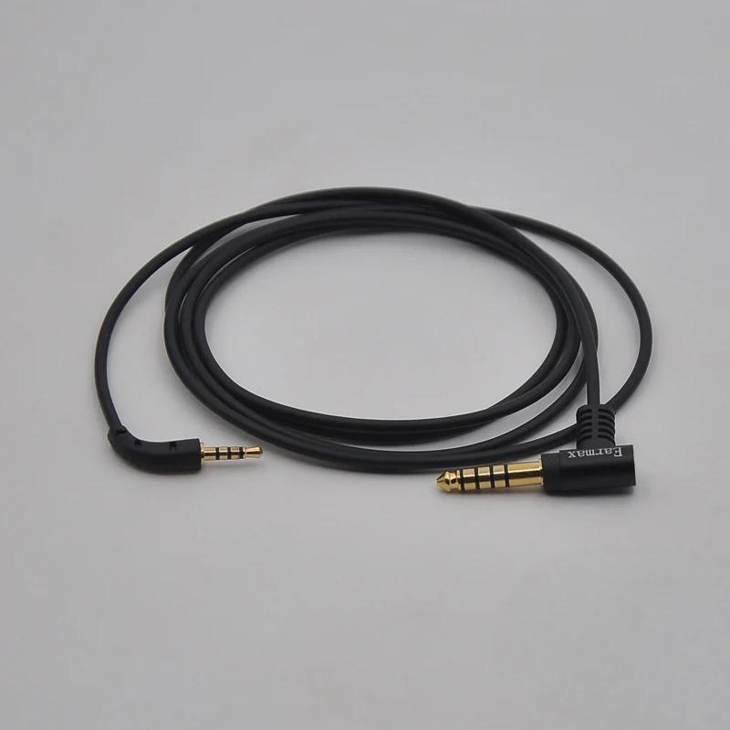 Câble audio programmable BALAN, noir OCC, 4.4mm, adapté pour B & W Bowers & Wilkins P5 série 2 P5 sa