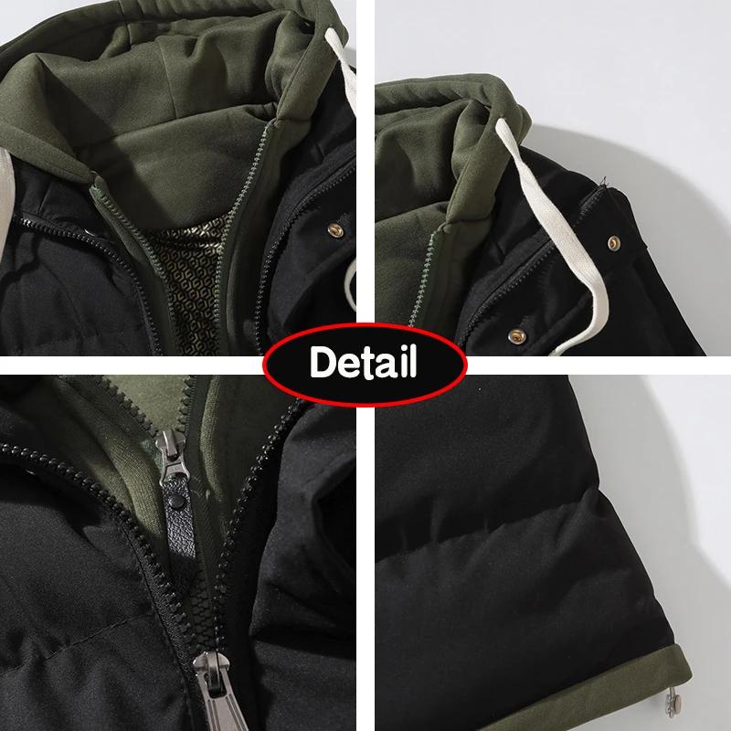 Hots automne hiver hommes en plein air coupe-vent épais chaud gilet hommes à capuche sans manches gi