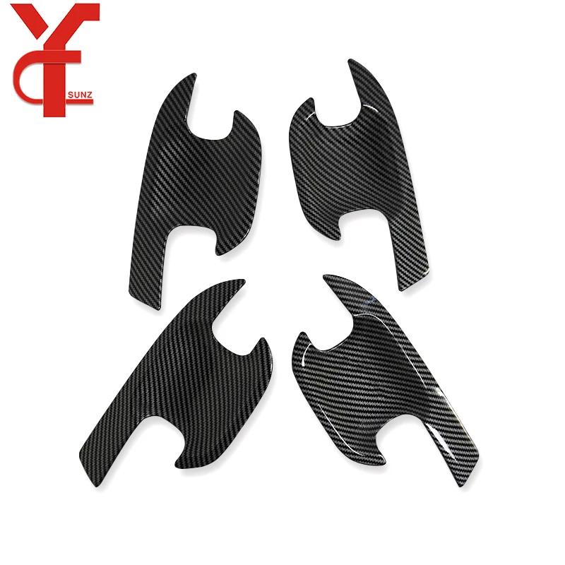 Couvercle de cuvette de poignée d'insertion de porte de voiture ABS, accessoires de cabine Double, p
