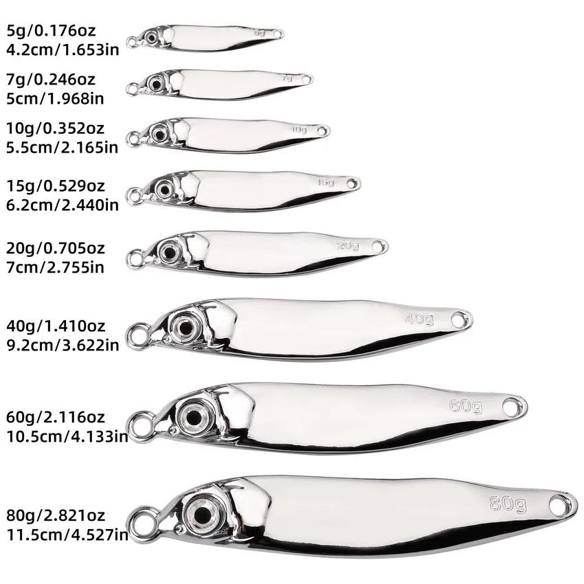 Leurre de pêche en métal cuillère, appâts de bar d'hiver, Spinnerbait, Minnow coulant, Hot Spinner B