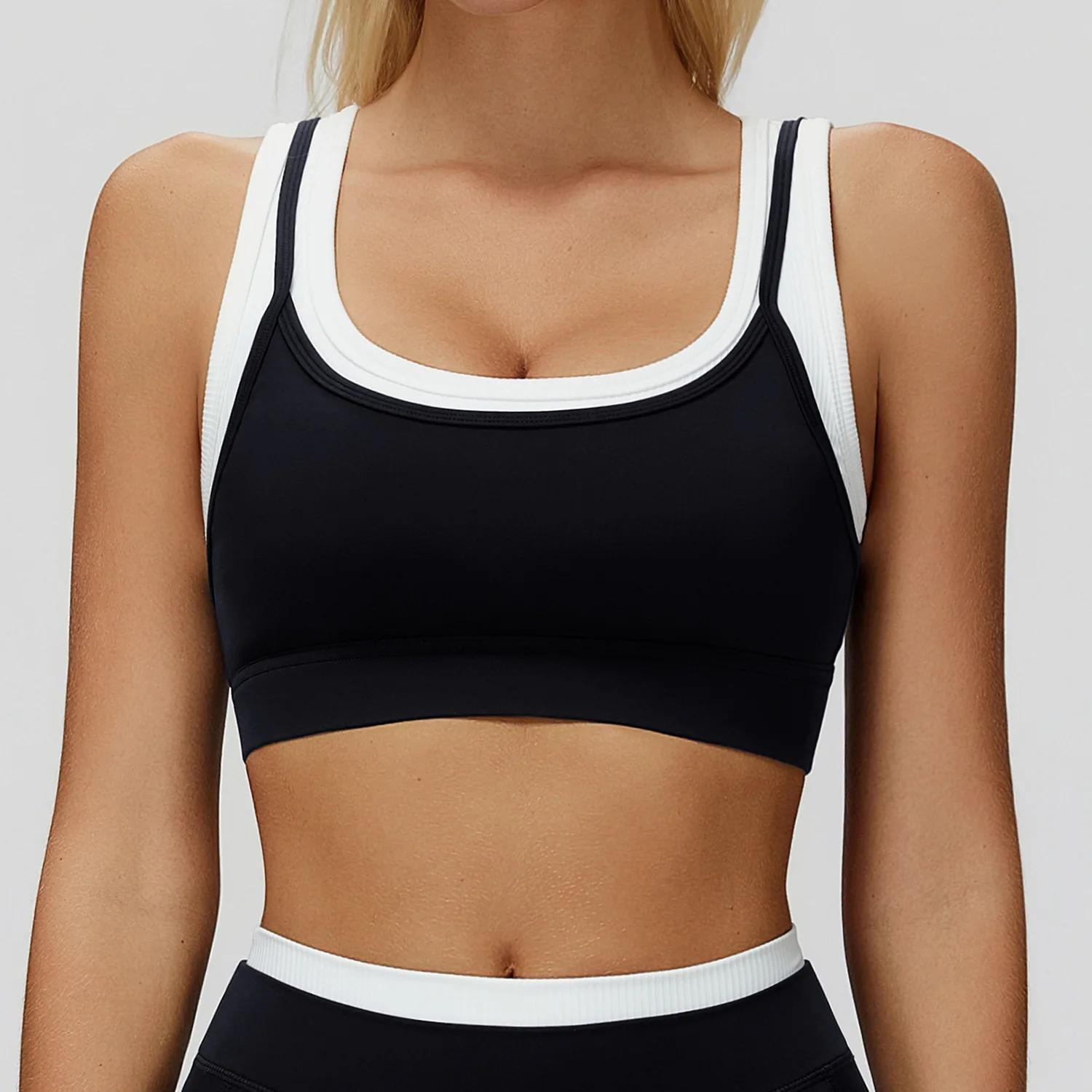Soutien-gorge de Yoga respirant, gilet de Fitness, Anti-transpiration, sous-vêtements de Sport pour