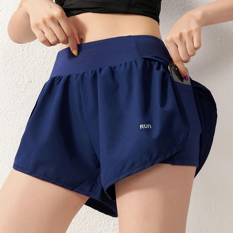 Shorts de sport pour femmes, pantalons d'été à séchage rapide, pour course à pied, basket-ball, Fitn