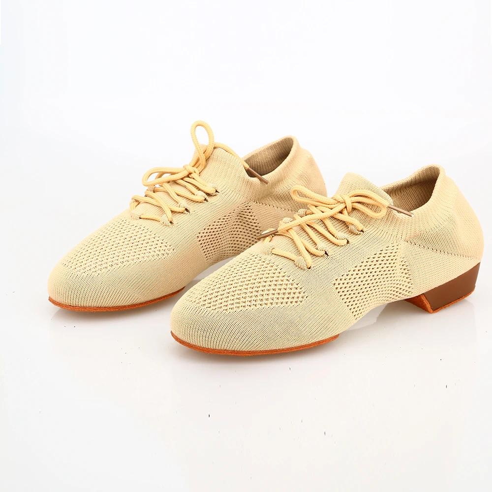 Chaussures danse femme Jazz Salsa - Baskets maille décontractée plat - Pointures 34 à 42 moderne