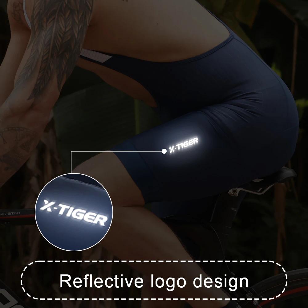 X-TIGER short de cyclisme homme short à bretelles longue Distance short de cyclisme homme profession