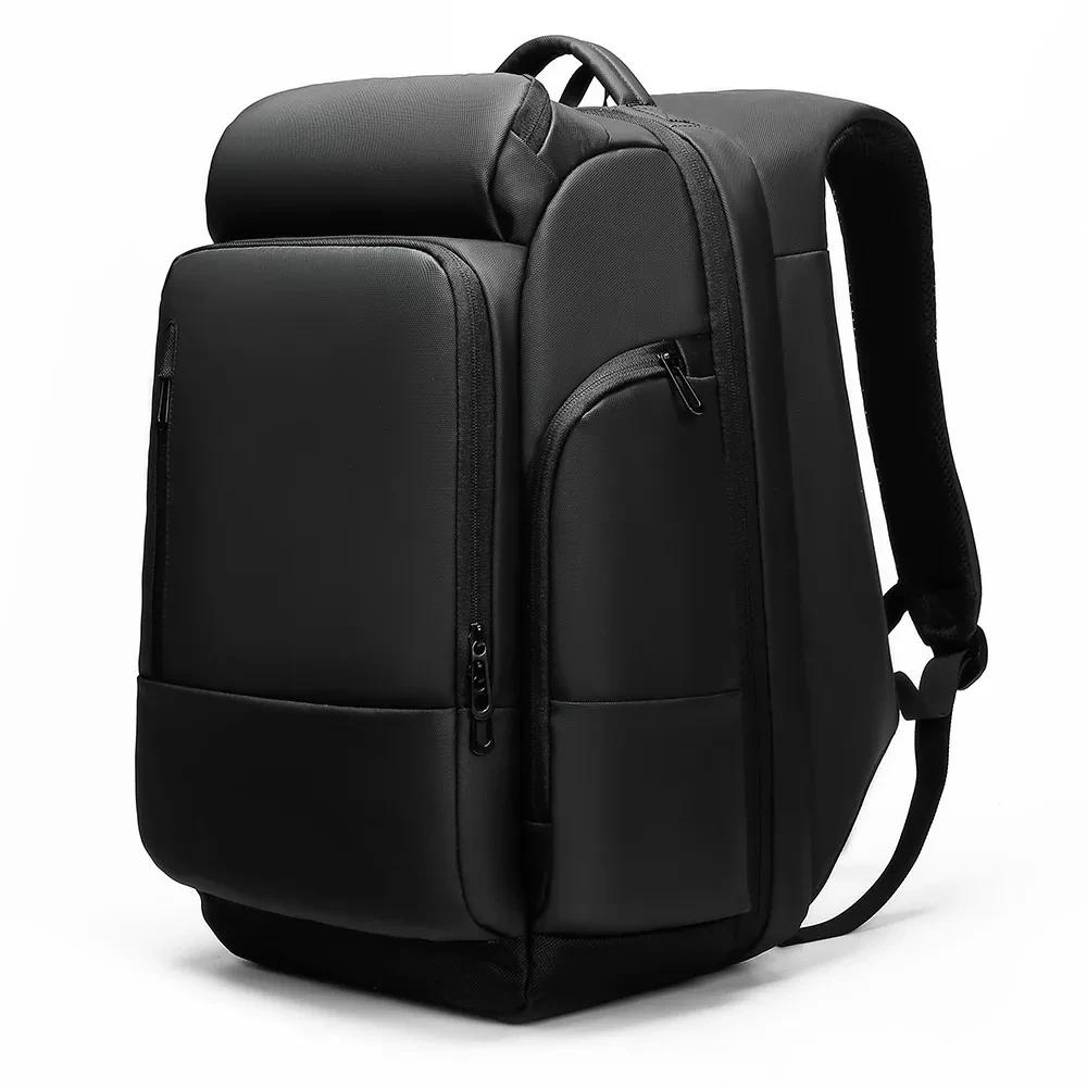 Sac à dos pour ordinateur portable de grande capacité pour hommes de 18 pouces, étanche, chargeur US