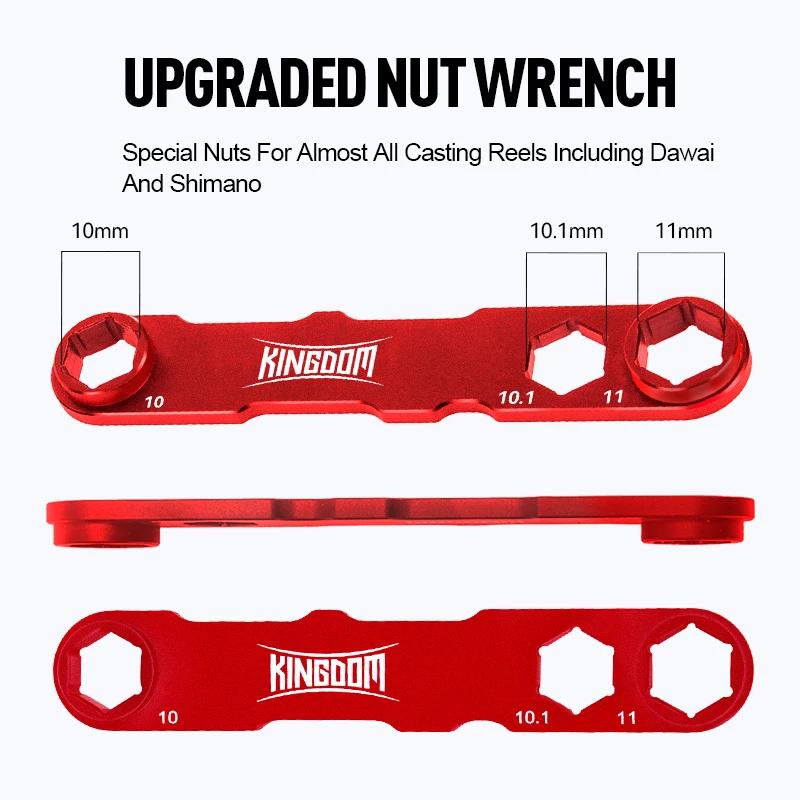 Kingdom outils pour l'entretien du moulinet 10 pièces outil de roulement pour Kit de réparation de m