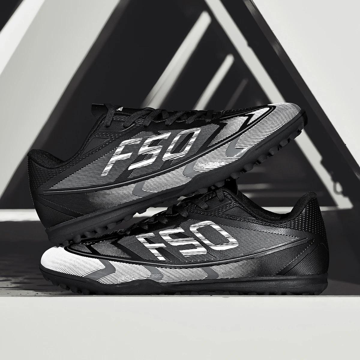 Chaussures de football pour hommes, chaussures de sport TF pour adultes, chaussures de football légè