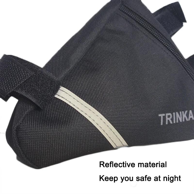 Vélo Triangle Sac Vélo Avant Cadre Guidon Étanche Sacs De Cyclisme Pièces De Vélo