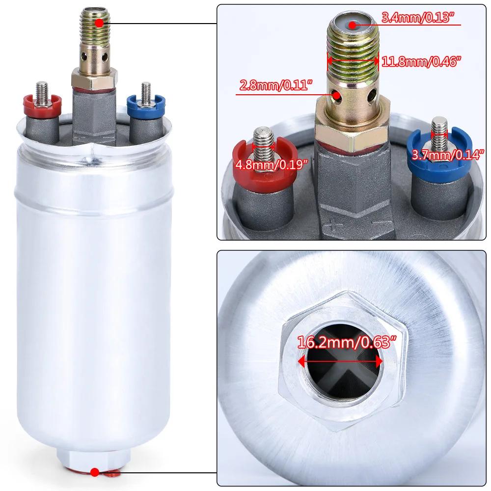 PQY - TOP appelle pompe à carburant externe ALITY 044 OEM:0580 254 044 Poulor 300lph livré avec PQY-