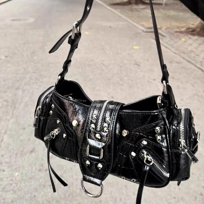 Sacs de moto et de motard pour femmes Sacs à main et sacs à main de créateurs de luxe 2025 Nouveau e
