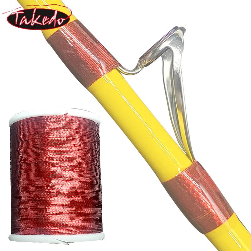 TAKEDO bobine fil Nylon métallique NCP 100 yards - 15 pièces pour enroulement bricolage construction réparation DIY